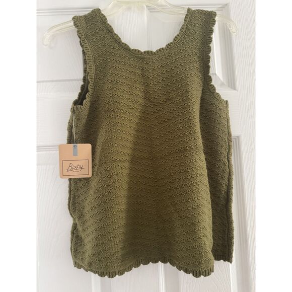 NWT Vest Girl's 12-14 Crocheted Boho Hippie Top - Picture 6 of 6